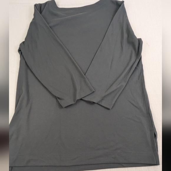 Bob Mackie Wearable Art Taupe Blouse Featuring Grapes Medium - Picture 7 of 8